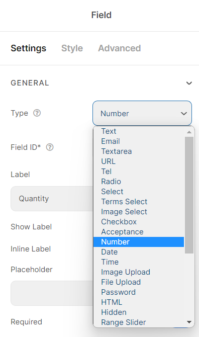 form booking 2