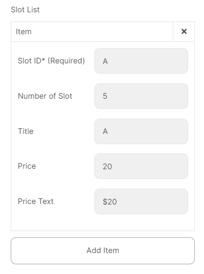 form booking 6