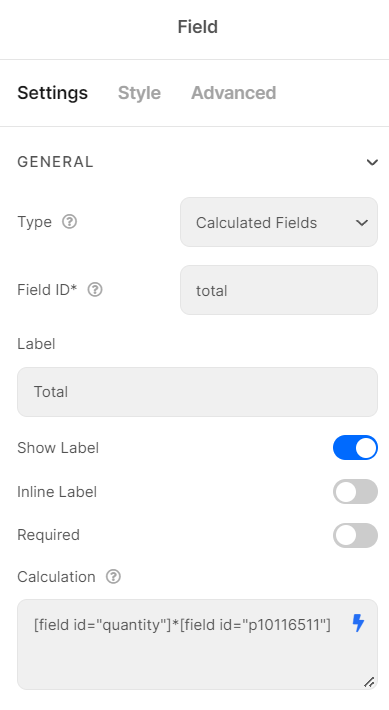 form booking 7