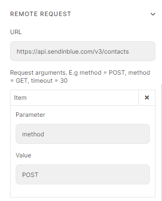 remote request post method