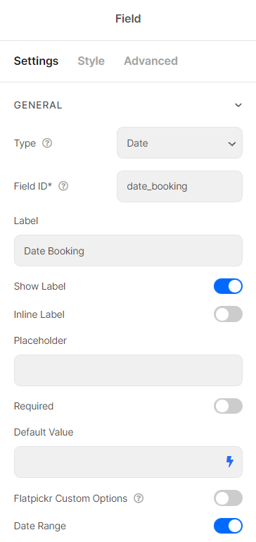 date range calculated field