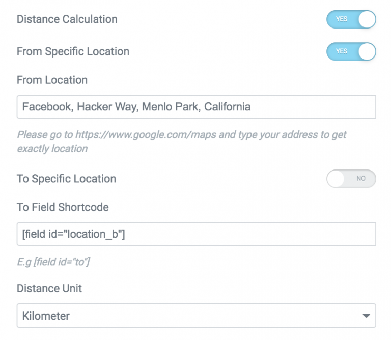 distance calculation 3