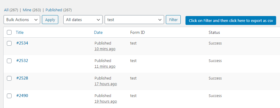 form database 1