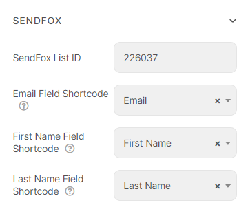 sendfox 6