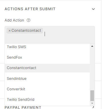 constantcontact integration 1