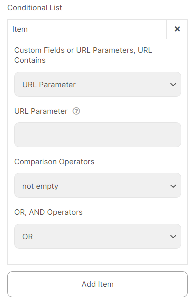 conditional visibility 6