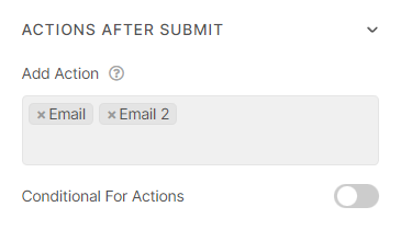 email actions 4